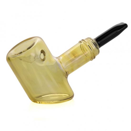 Grav 6\" Tankard Sherlock Hammer Handpipe Fumed New