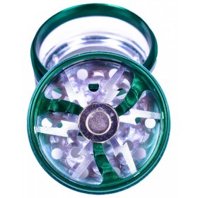 The Force Viking Axe 4-Part Glass Hybrid Grinder 63MM Green New