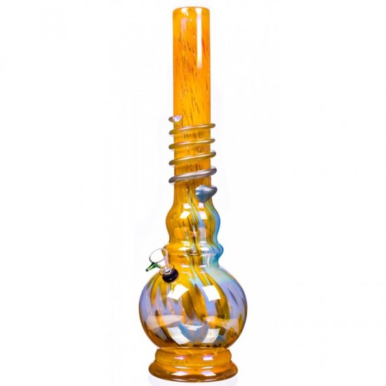 18\" Flying Cobra Glass Wrap around Designed Tobacco Bong Water Pipe New