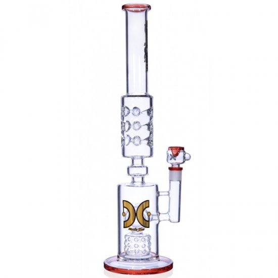 21\" Donut Perc into Swiss Showerhead Perc Glass Bong One week only !! New