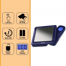 AWS Blade-650 Digital Pocket Scale 650 X 0.01G Blue New