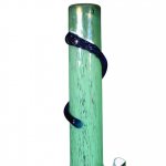 16" Dicro Snake Wrap Around Skull Green New