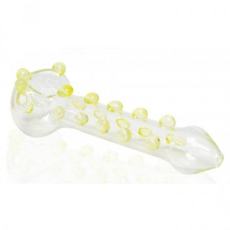 The Lemon Head - 7 Yellow Dot Covered Clear Sherlock New