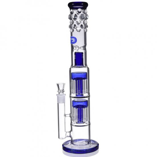 Wizard of Oz bong 18\" Double Tree Perc Bong Special Price New