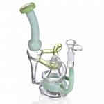 The Martian Artifact Rapid Use Recycler Bong With Showerhead Perc New