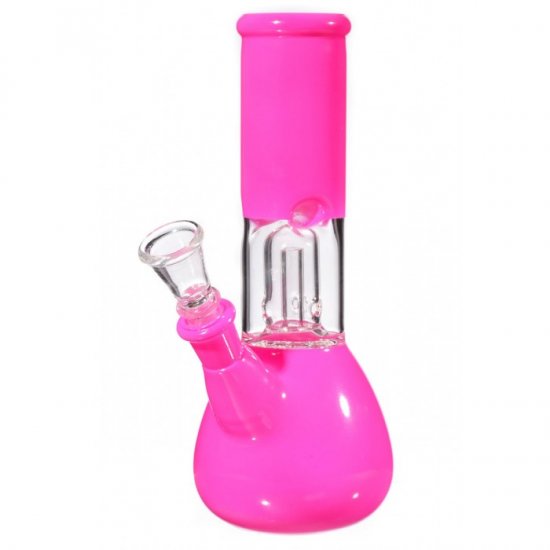 8\" Percolator Girly Bong For Our Girly Girl - Hot Pink Bong New