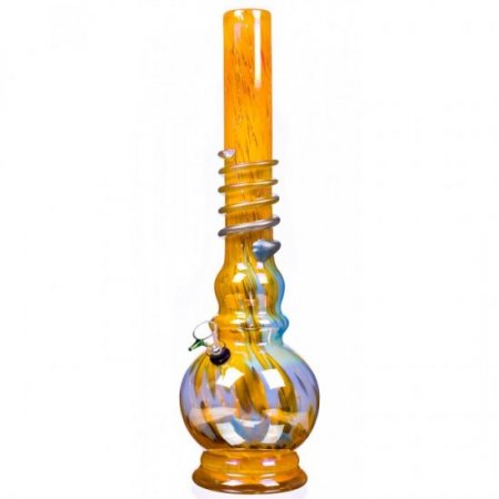 18" Flying Cobra Glass Wrap around Designed Tobacco Bong Water Pipe New