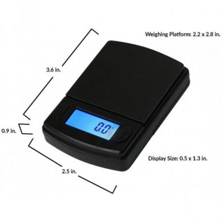 AWS MS600 Series Digital Pocket Weight Scale 600 X 0.1G New