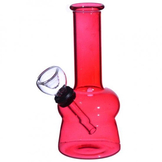 5\" Mini Water Pipe Red New