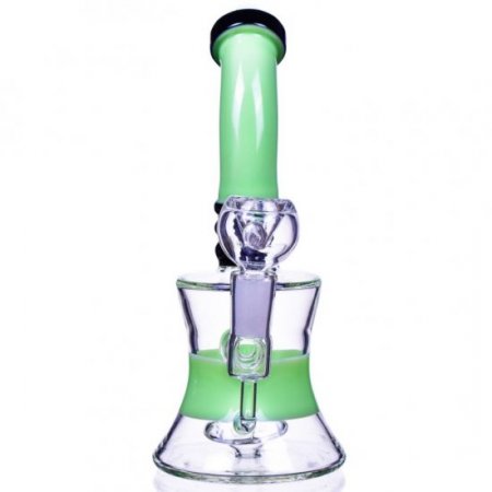 Sour n Sweet Smoke 8" Tilted Neck Showerhead Perc Bong New