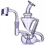 Formula Rossa 3 Arm Concave Designed Recycler Bong Dab Rig New