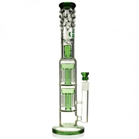 Wizard of Oz bong 18" Double Tree Perc Bong New