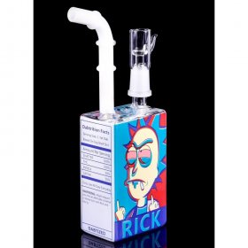 HighGuy Rick & Morty Juice Box Dab Rig New