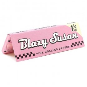 Blazy Susan Pink Rolling Papers 1 1/4 Size New