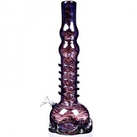 Smoke Rider 16" Thick Double Shape Wire Wrap Bong New