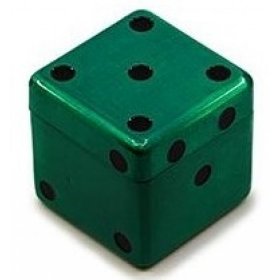 The Dice Two Part Cubical Grinder 50mm New