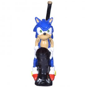 6" Character Fancy wooden pipes Sonic New