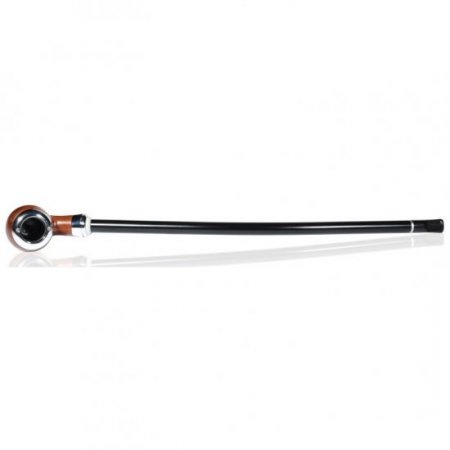 16" Grand Churchwarden Pipe - Dark Maple Wood New