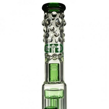 Wizard of Oz bong 18" Double Tree Perc Bong New