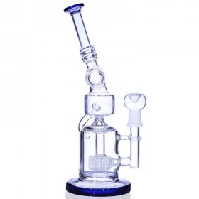The Wicked Wrench Recycler 12 Matrix Percolator with Cool Cylinder Handle Blue New