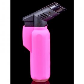 FireGun Techno Mini Soft Touch Butane Torch Lighter New