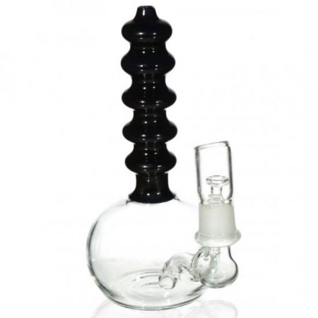 The Portable Lava Tube Mini Oil Dab Rig with Oil Dome and Nail Black New