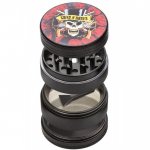 Wild West Guns N' Roses Skulls & Pistol 3-Stage Grinder 50MM New