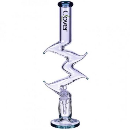 The Voyage Clover Glass 19" Monster Zong Bong Winter Green New