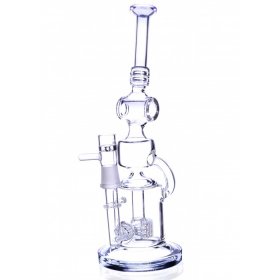 The Wicked Wrench Recycler 12 Matrix Percolator with Cool Cylinder Handle Purple New