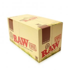Raw Organic King Size Pre-Rolled Cones (3-Pack) New