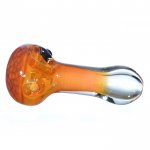 Honeycomb Solar Eclipse Glass Hand Pipe Spoon Pipe New