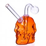 The Twins Skull Design Dab Rig Bong New