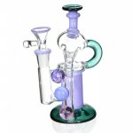 The Wizard s Flute 6 Purple Recycler Bong New