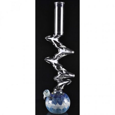 21" Monster Zong Water Pipe Pentakinked Double Zong New