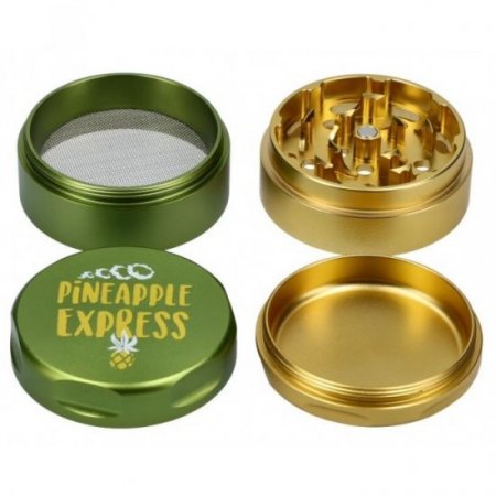 The Shrek Puff Puff Pass Pineapple Express 55MM 3-Stage Grinder New