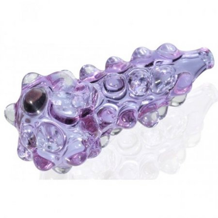 The Interdimensional Being - 5 Translucent Purple Hand Pipe - Purple New