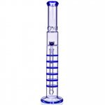 20" Sextet Honeycomb Water Pipe Blue New