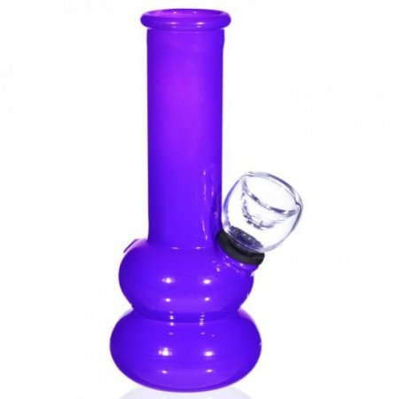 The Majin Boo 5.25 Purple Mini Bong Water Pipe New