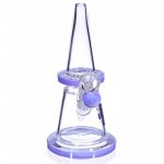 The Joust 8.5 Girly Pyramid Bong Water Pipe Purple New