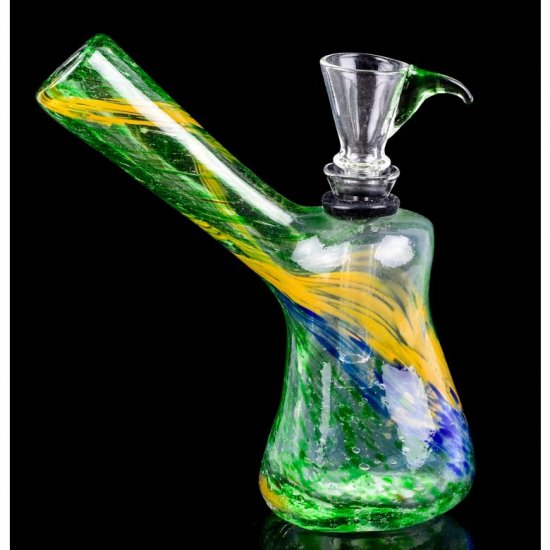 6\" Multicolor Swirled Thick Bong New