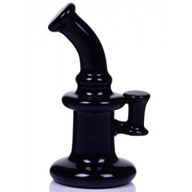 On Point Glass Mini Rig Carb Cap Black New