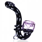 5" Gandalf Girly Sherlock Pipe with Pink Tip - Pink New