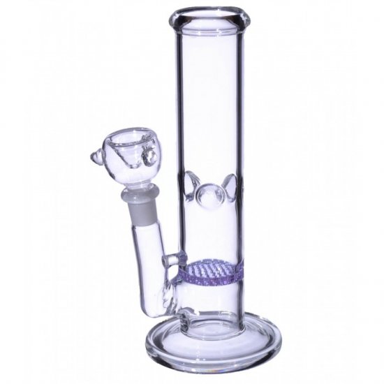 8\" Honeycomb Water Pipe Purple New