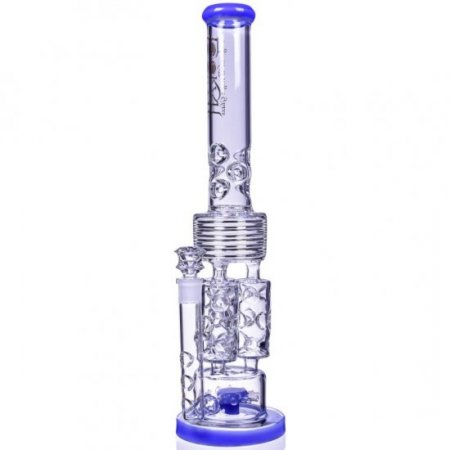 Emerald Bong Lookah Premium Series 20" Sprinkler Perc Bong Jade Blue New