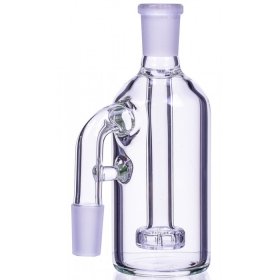The Heater Shield Ash Catcher with Showerhead Perc 14mm 90 Degree Angled New