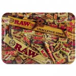 Raw Mix Product Metal Rolling Tray Small New
