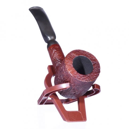 6\" Straight Italian Wooden pipe Dark Cherry New
