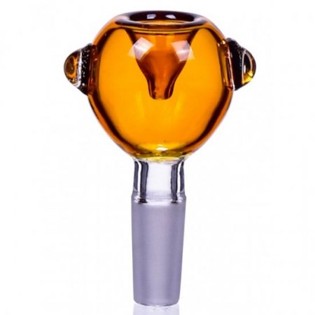 The Baubles 10mm Male Dry Herb Bowl Smoking Accessories Amber New
