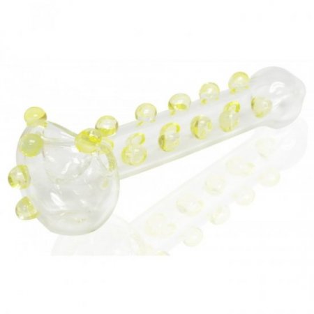 The Lemon Head - 7 Yellow Dot Covered Clear Sherlock New