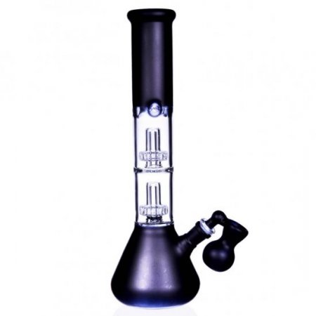 The Frosted Cauldron 15 Double Domed Circle Percolator Combination with an Angled Ashcatcher New